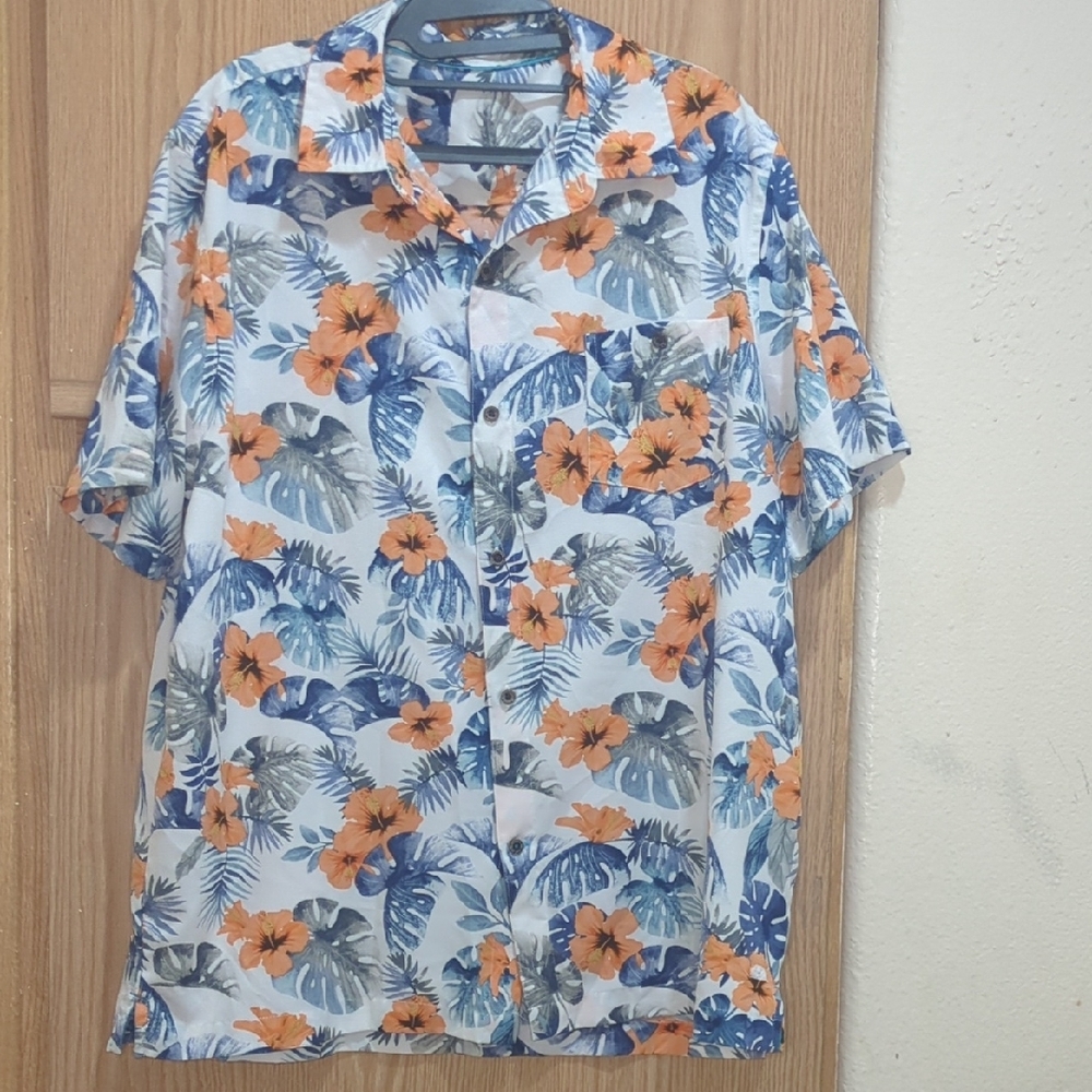 Havana Jim Floral Hawaiian Shirt for Men